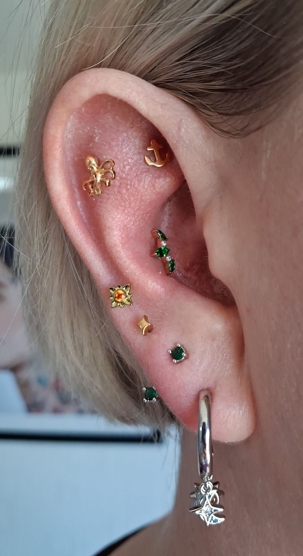 Piercing work