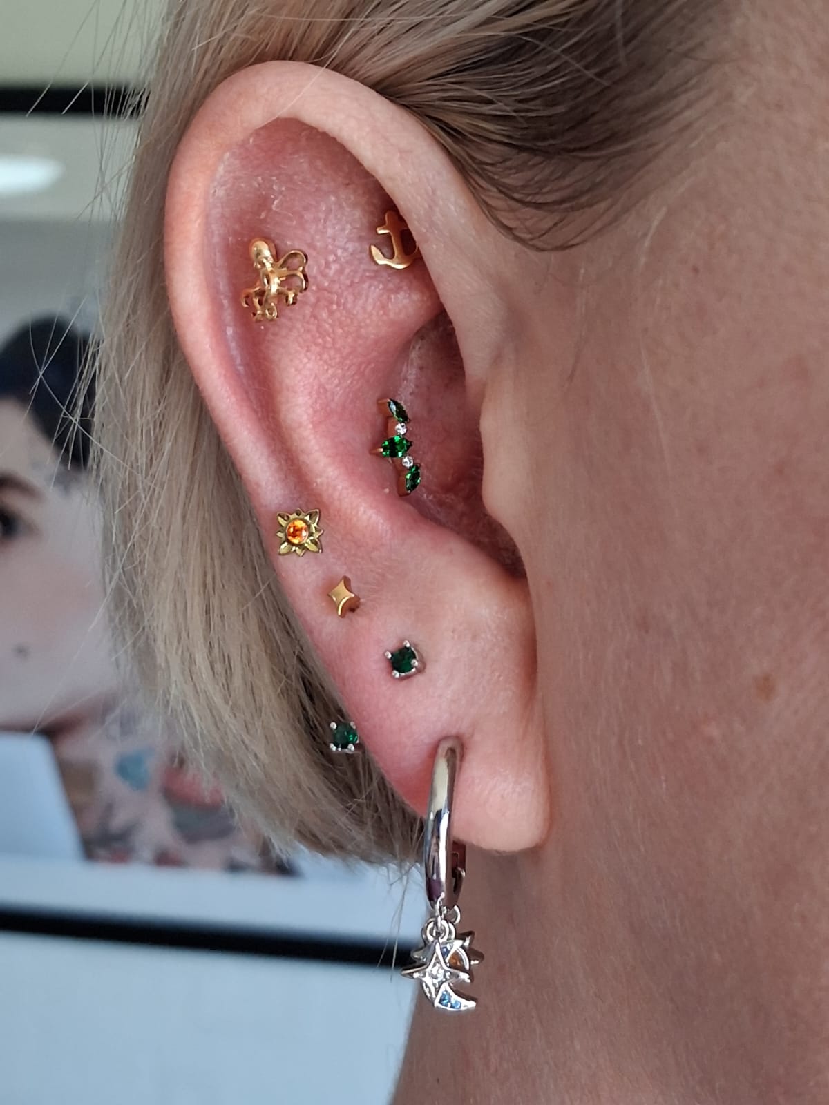 Piercing work