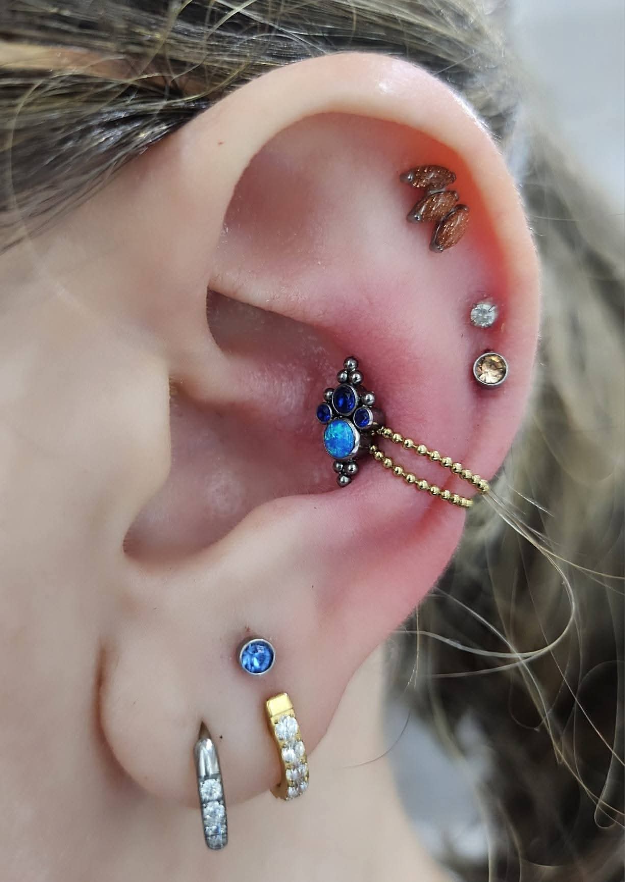 Piercing work