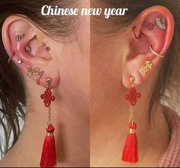 Piercing work