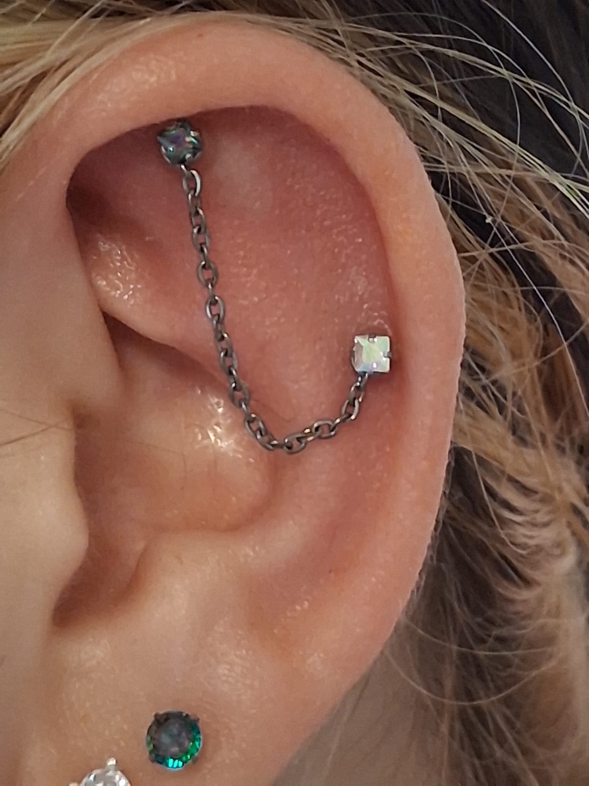 Piercing work